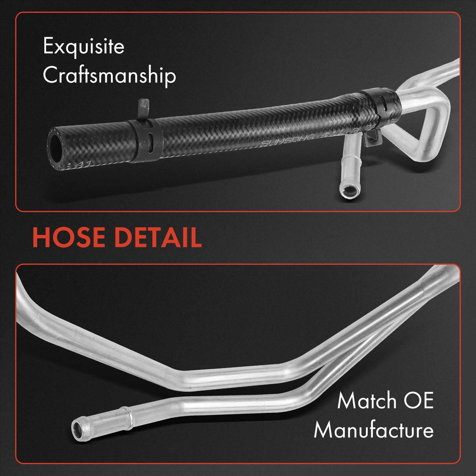 Amazon.com: A-Premium Power Steering Hose Return Hose Line