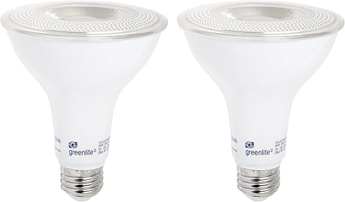 Miniatura 6 de Greenlite Bombilla LED PAR30 de cuello largo regulable, 11 W (equivalente a 75 W), 850 lúmenes, luz diurna de 5000 K, interior y exterior, 5000K luz