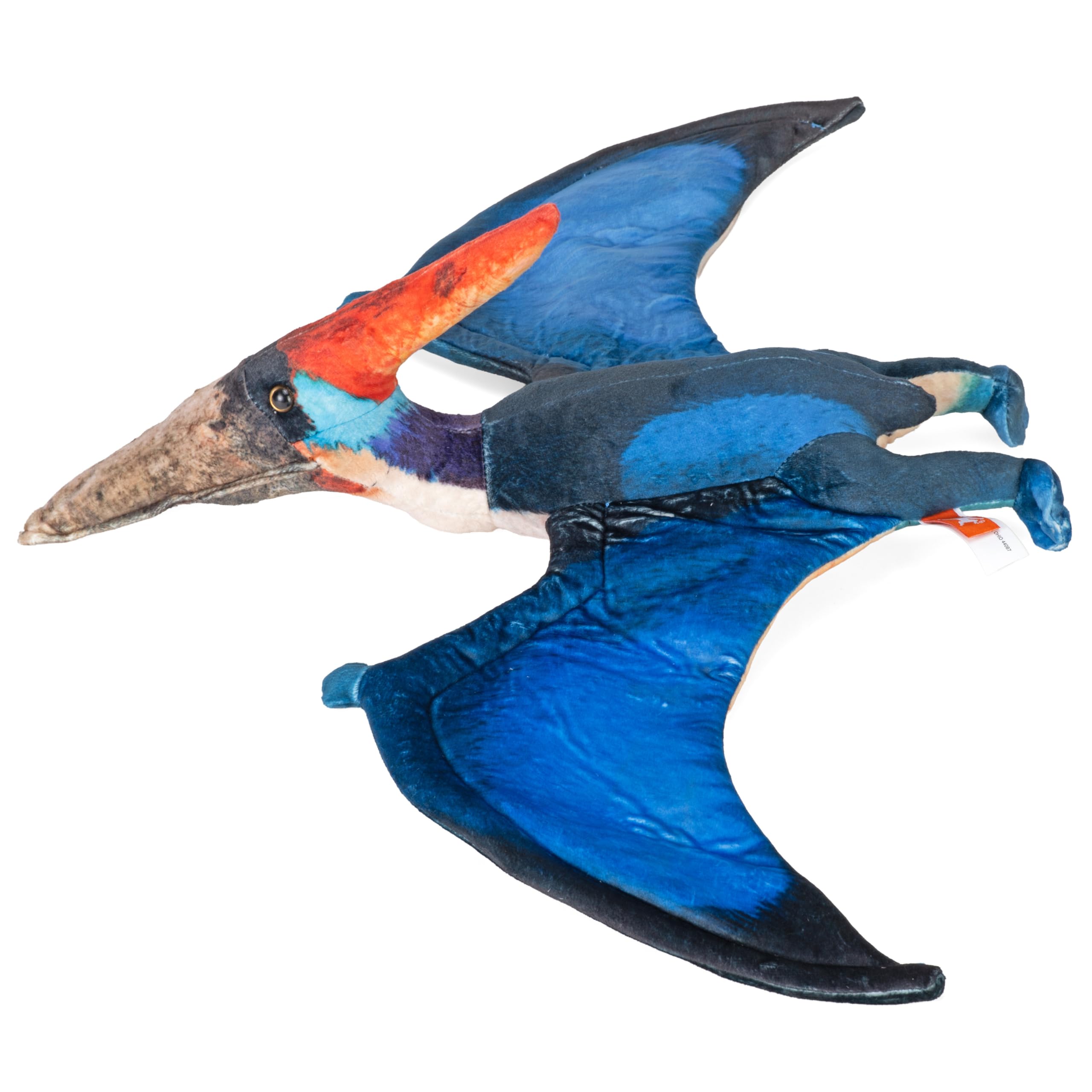 Wild Republic Artist Collection Dino Pteranodon, Geschenk für Kinder, 38 cm, Plüschtier, Füllmaterial besteht aus versponnenen recycelten Wasserflaschen