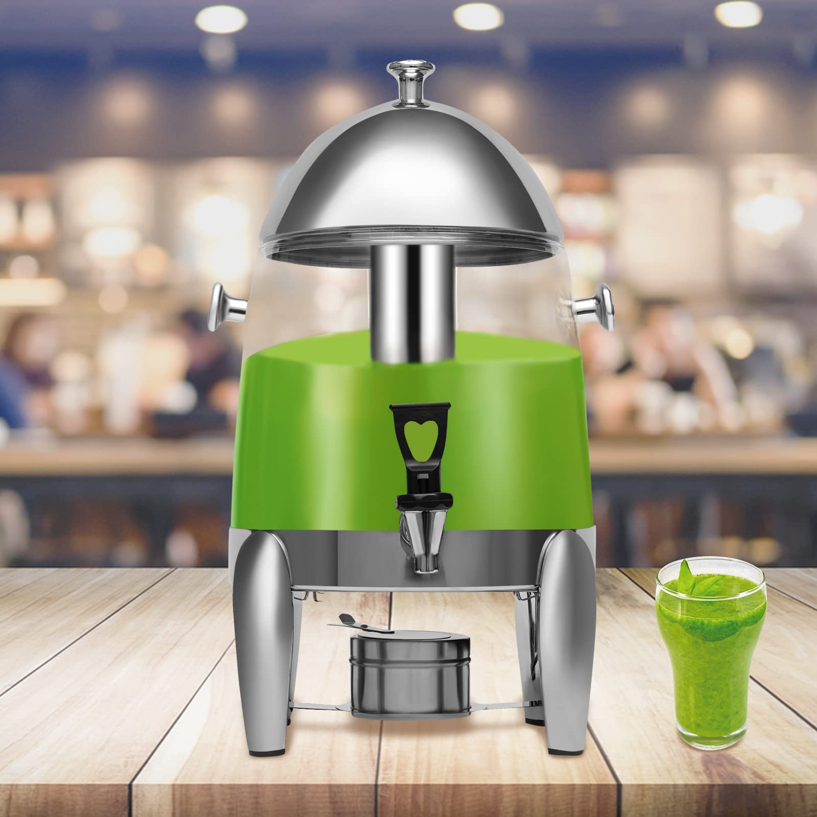 JAYGOVAN 12L Hot Beverage Dispenser Stainless-Steel Coffee Urn & Hot Electric Machine Coffee Chafer Urn Commercial Electric Coffee Urn for Coffee Chocolate Juice Tea Hot & Cold Drinks