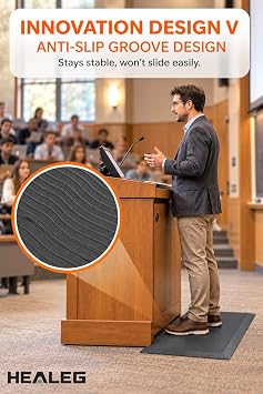 1 Extra Thick Anti Fatigue Mat for Standing Desk & Kitchen Floor