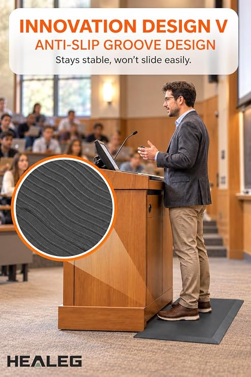 1 Extra Thick Anti Fatigue Mat for Standing Desk & Kitchen Floor