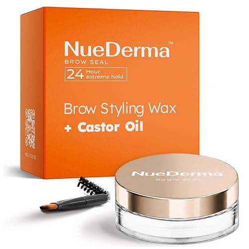 NueDerma Brow Seal with Castor Oil 1 OZ