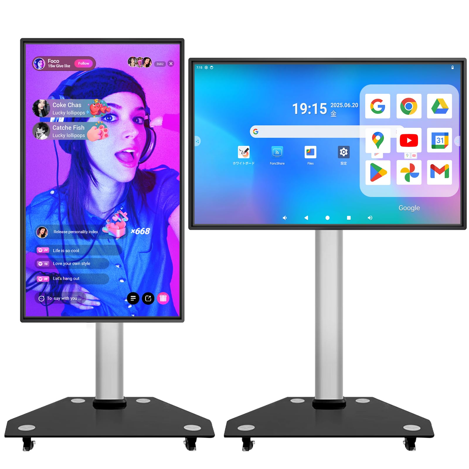 Amazon | JAV 電子黒板 インタラクティブ ホワイトボード 43型 Android