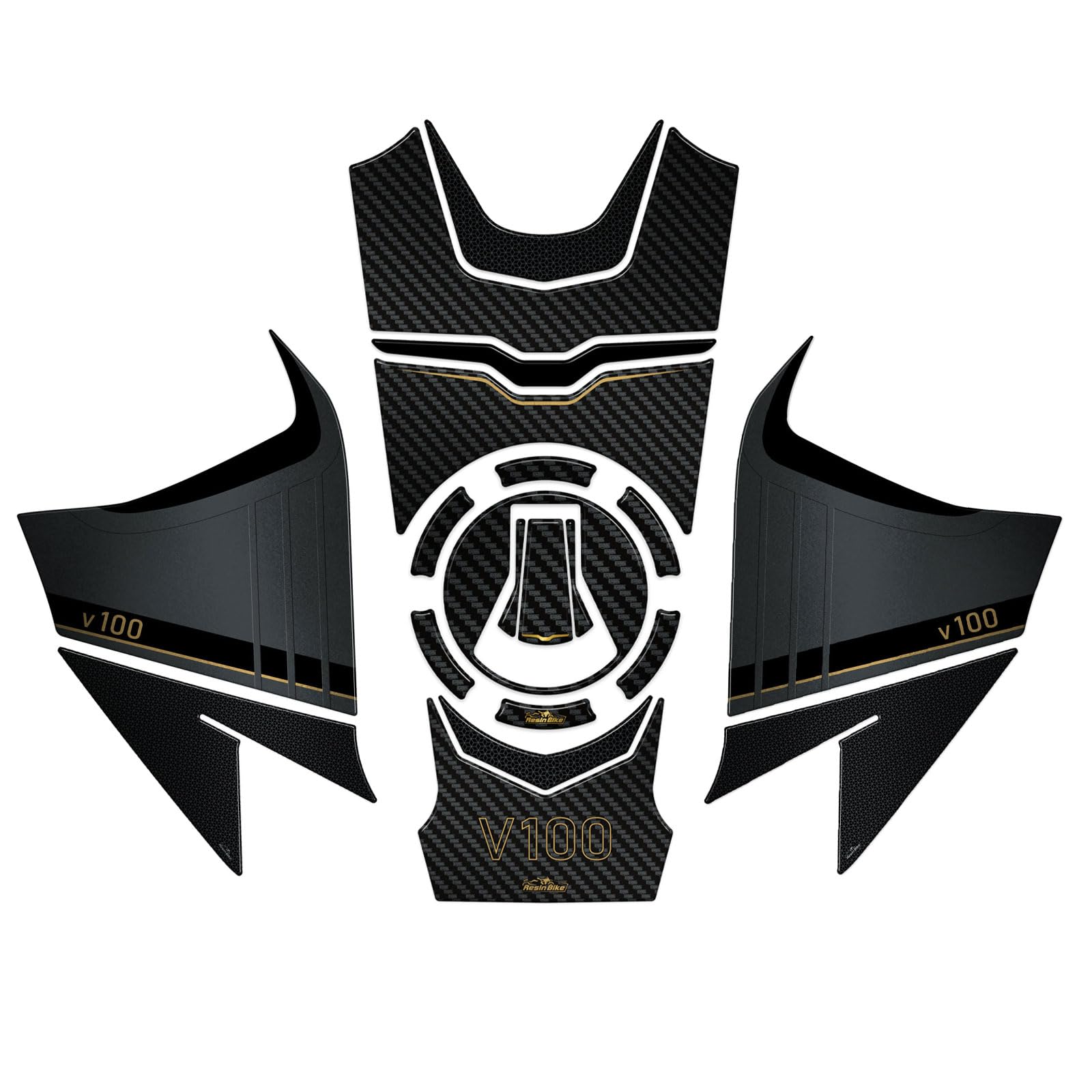 Kit Adesivi Personalizzati Per Moto Yamaha R6 (2015-2024) - Design Olografico, Facili Da Applicare - Foto 8