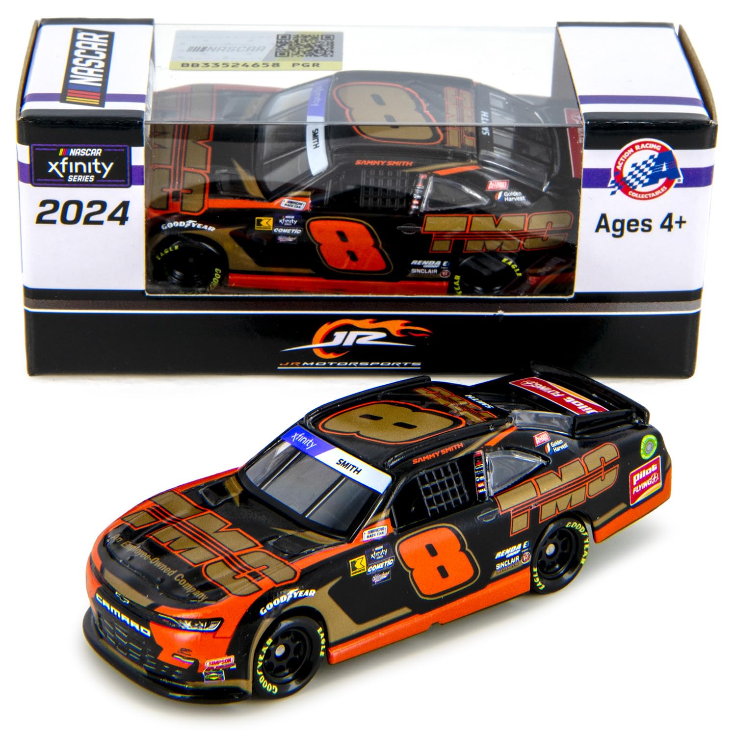 Lionel RacingSammy Smith 2024 TMC Xfinity Series Diecast Car 1:64 Scale