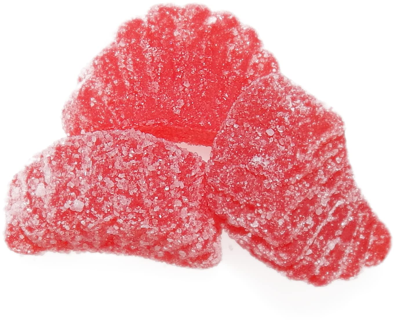 Cherry Slices Candy Gummy Cherry Slices Sugar Sanded