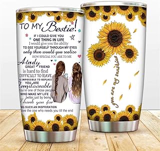 Bestie kubek podróżny 'We Are Best Friend' kubek kubek 'Sunflower You Are My Sunshine Coffe' kubek siostra izolowany kubek słonecznik kubki próżniowe ze stali nierdzewnej ze słomką, kubki przyjaźni