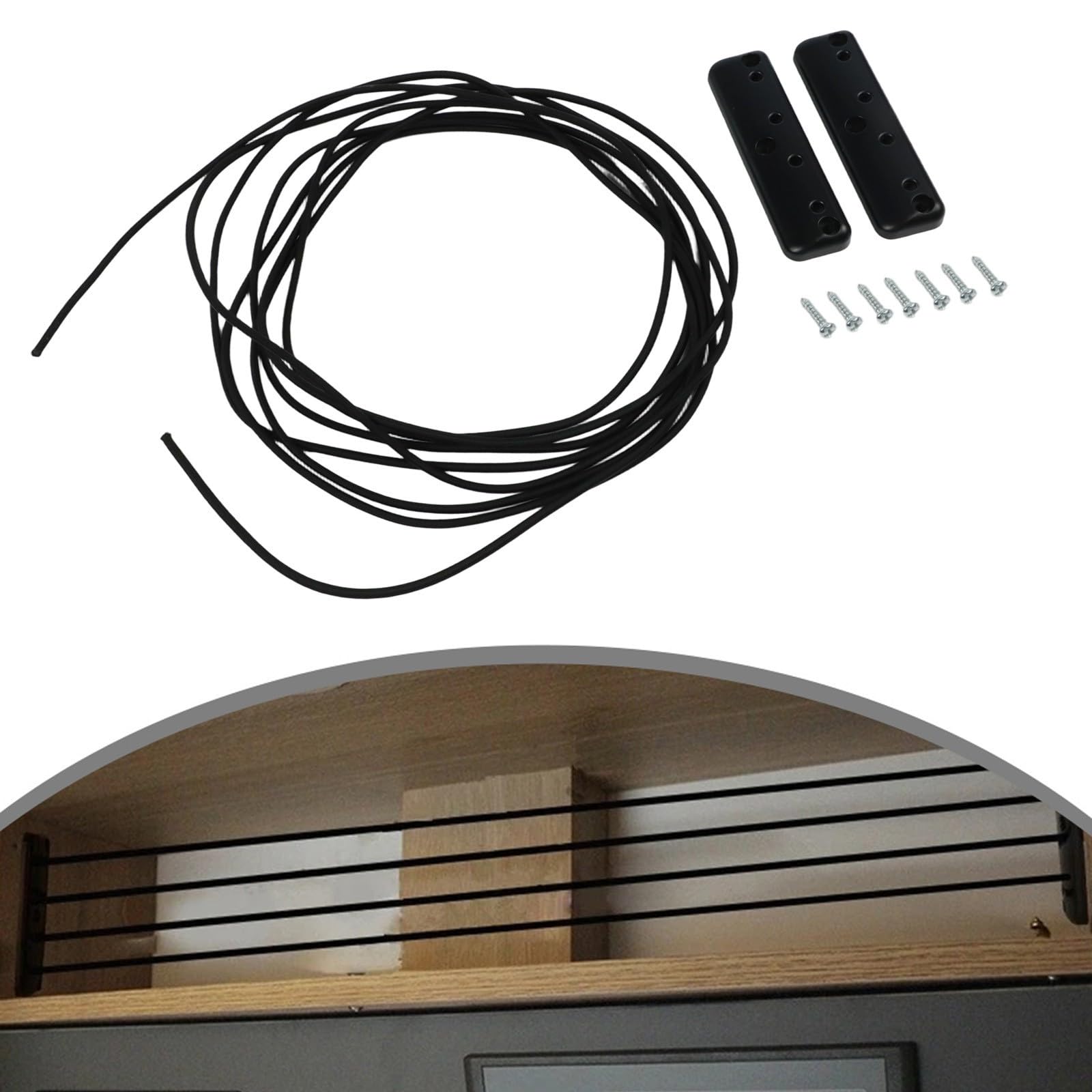Rete portaoggetti per auto, camper, anti-incrostazione, 2,20 m