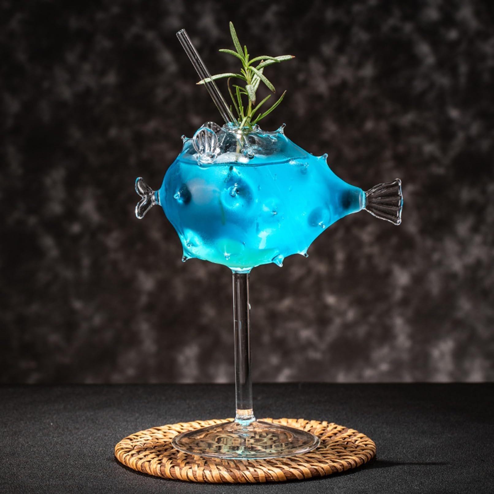 Gadpiparty ストロー付きワイングラス 飲料 ゴブレット 赤ワイングラス 