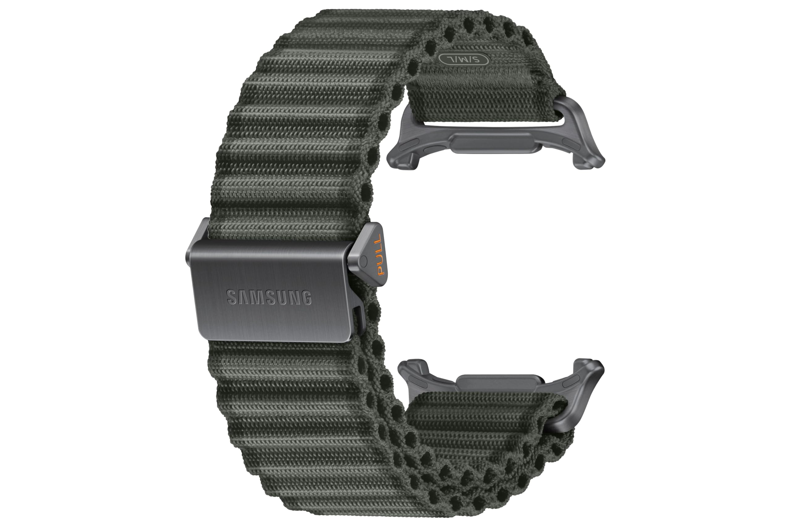 Samsung Galaxy Watch Ultra2 Trail Band, Olive, One Click Attachment