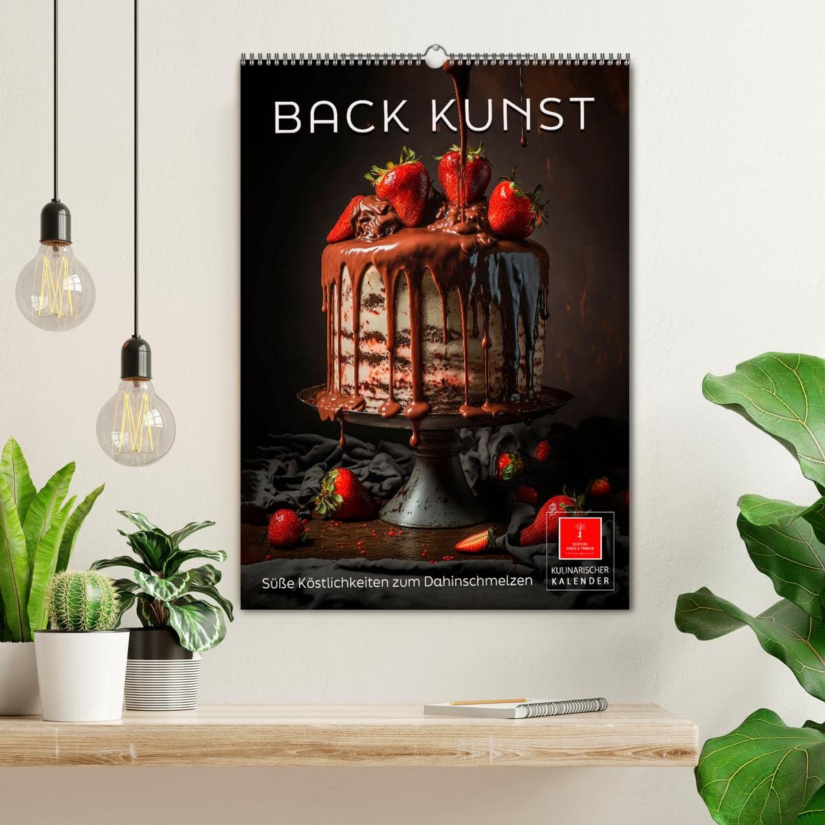 Back Kunst - Süße Köstlichkeiten zum Dahinschmelzen (Wandkalender 2026 DIN A2 hoch), CALVENDO Monatskalender: Das ist wirklich Back Kunst, die die Herzen höher schlagen lässt. (CALVENDO Lifestyle)