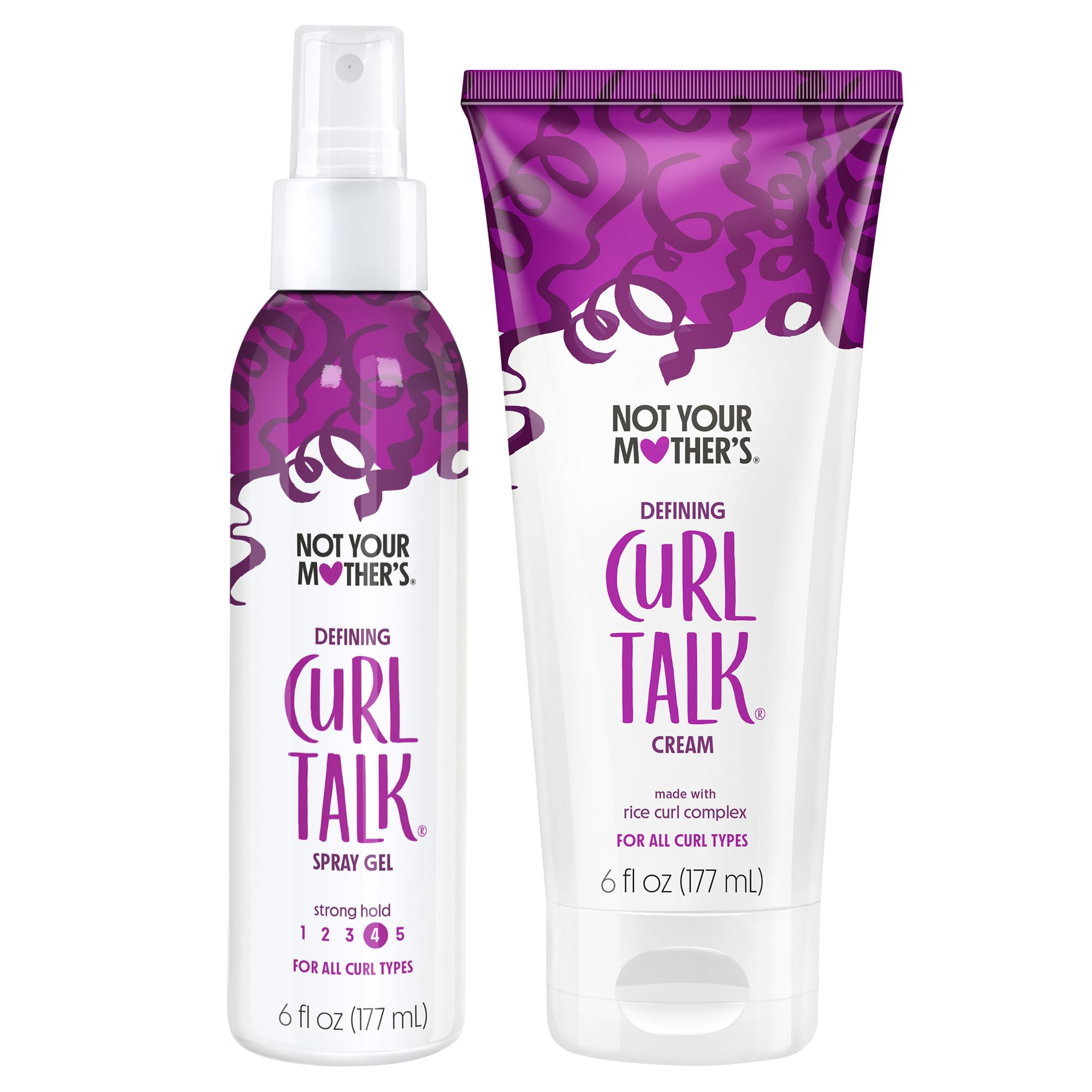 Not Your Mother's Curl Talk Spray Gel + Cream