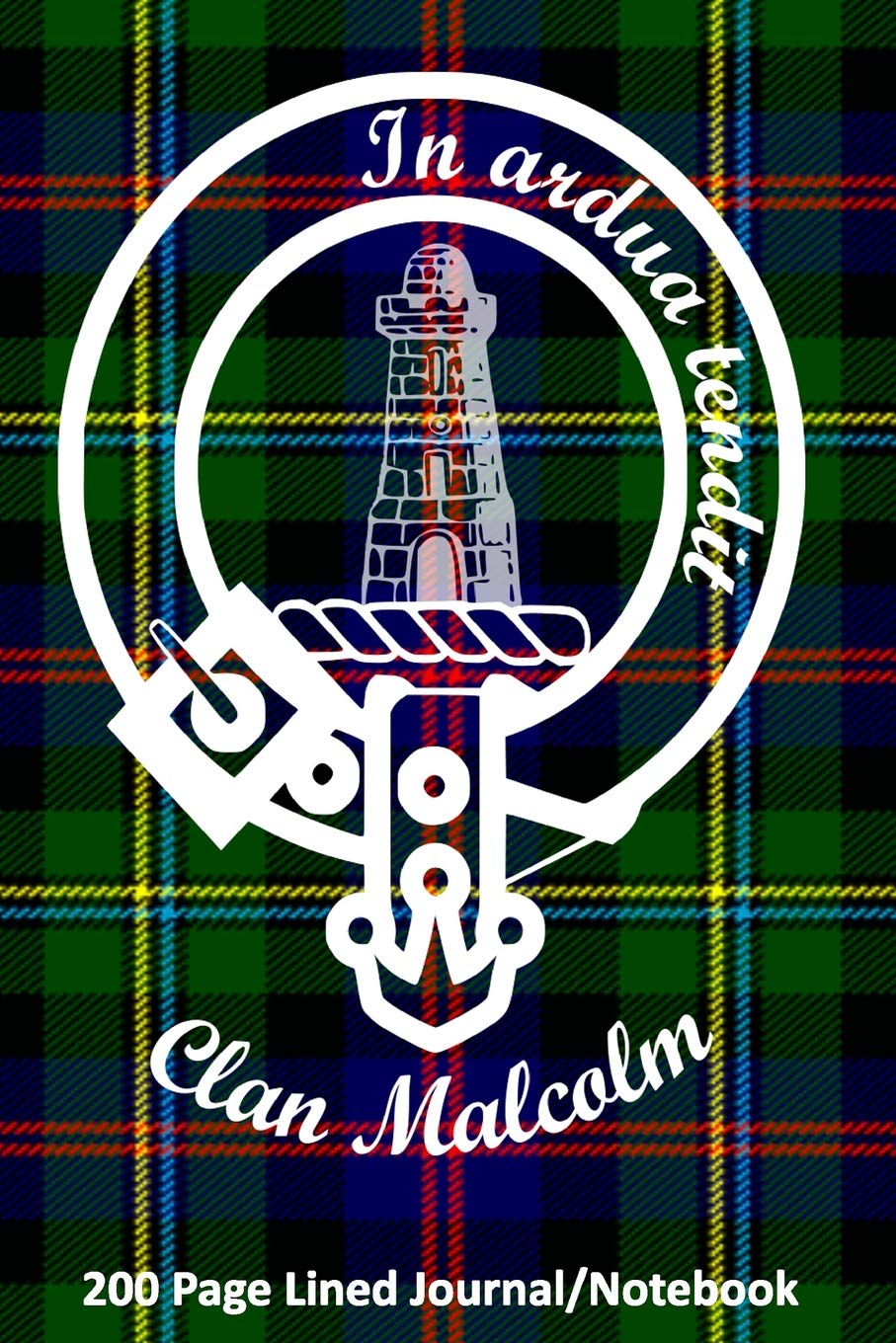Clan Malcolm 200 Page Lined Journal/Notebook