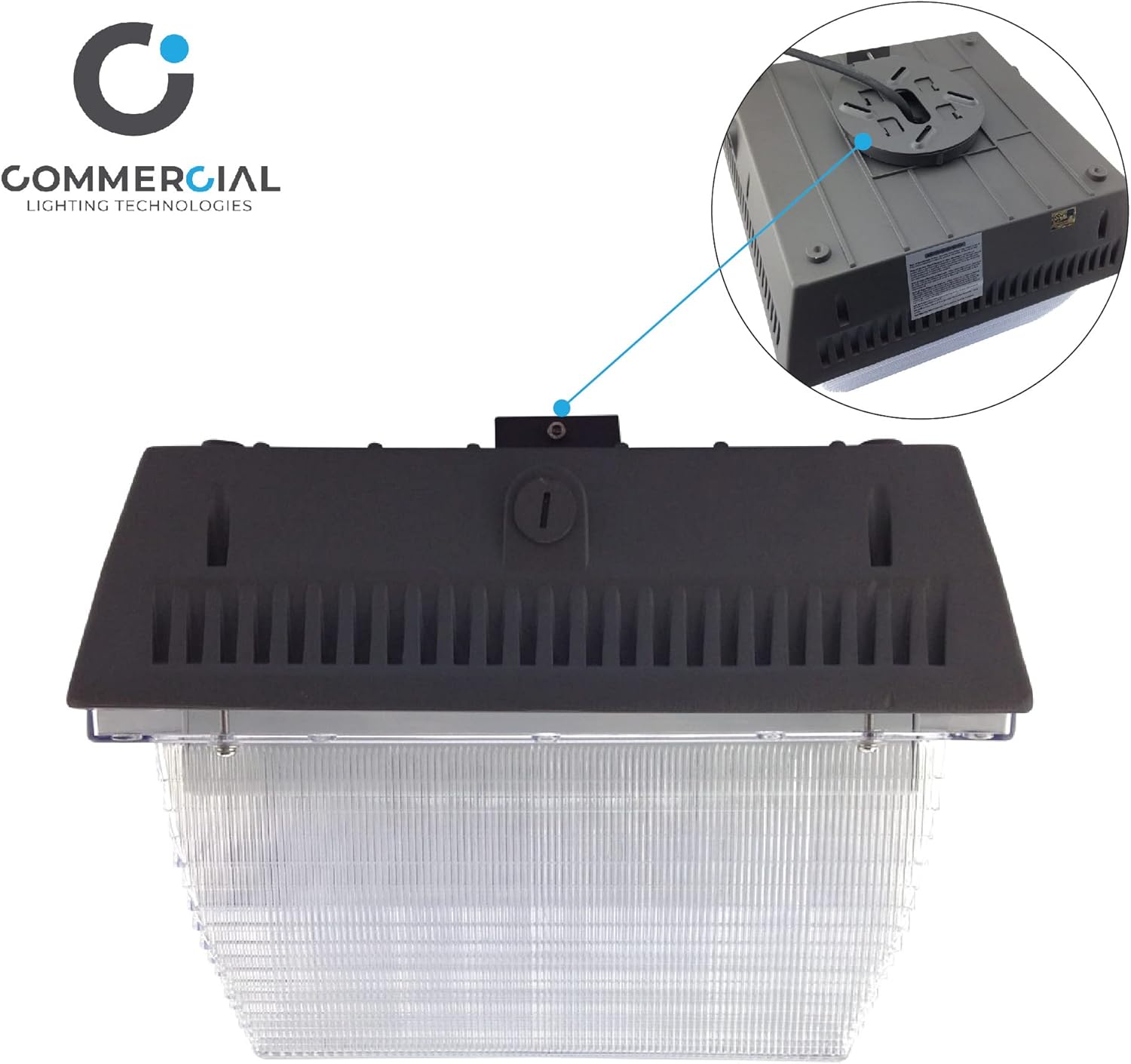 CLT 60W Waterproof IP65 LED Outdoor Canopy Garage Light 4000K