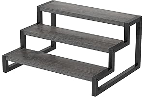 3-Tier Perfume Shelf Stand for Display, Makeup Organization, and Kitchen Counter