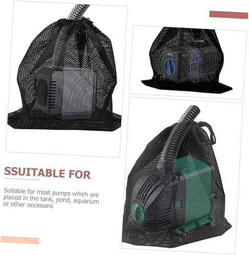 Miniatura 5 de Happyyami Bolsa de filtro de bomba de agua, bolsa de filtro de bomba de malla, bolsa de filtro de bomba de fuente, bolsas de filtro de piscina,