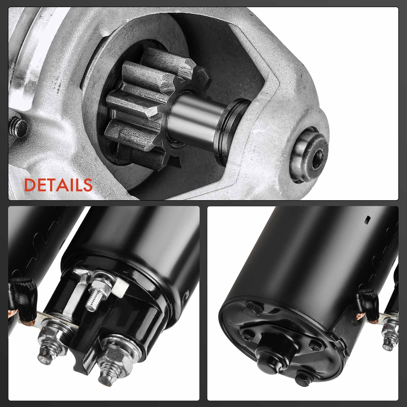 Frankberg Motor de arranque para automóvil 1,4 KW/12 V/9 dientes Compatible con Serie 3 Compact E46 316 Ti Serie 3 E46 318i Serie 3 E46 316i Replace# 32799,0001108196
