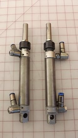 FESTO DSNU-25-80-PPV-A 19247, 1-10 BAR, 25 MM BORE, 80 MM Stroke, Double-Acting, External Thread Rod END, G1/8 Pneumatic Connection, ISO Cylinder, M10X1.25 Rod Thread, Pneumatic, CUSHIONIN