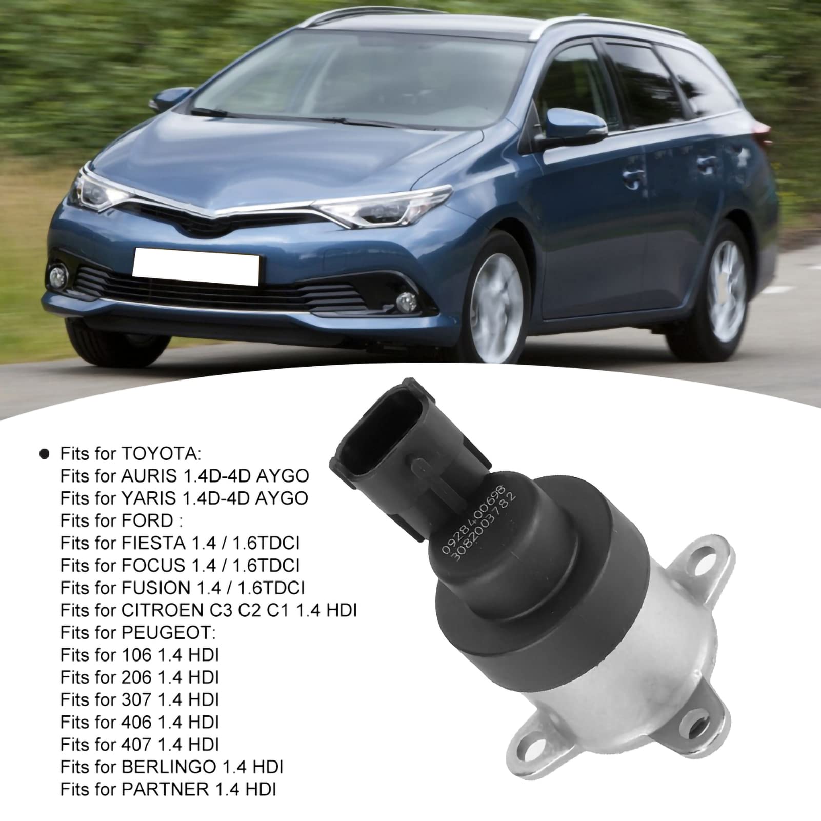 Régulateur de Pression de Pompe à Carburant, Valve de Contrôle D'aspiration Adaptée à//