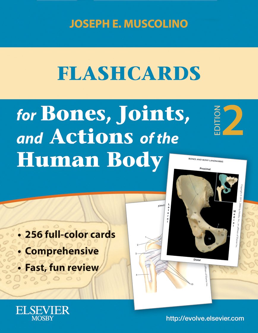 Flashcards for Bones, Joints, and Actions of the Human Body - E-Book      2nd Edition, Kindle Edition
