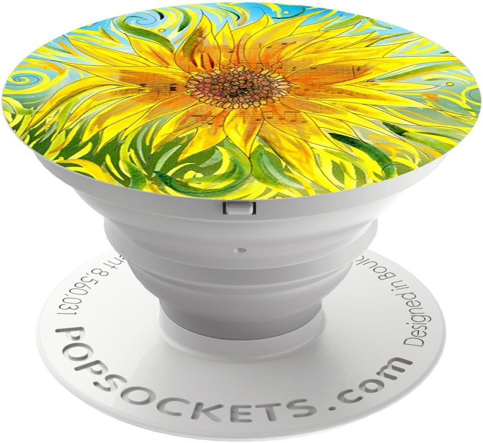 PopSockets: Collapsible Grip & Stand for Phones and Tablets - Sunflower
