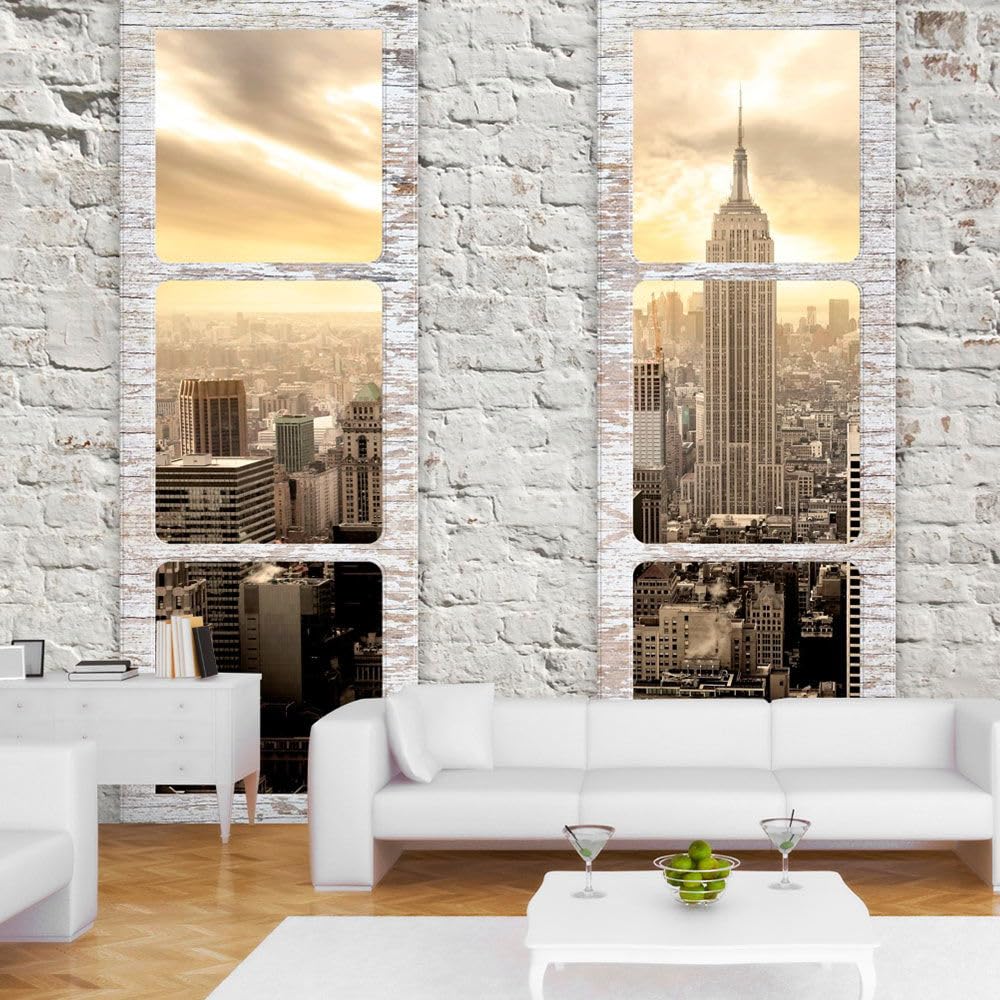 KunstLoft Tapete 'New York: view from the window' 150x105cm Fototapete modern