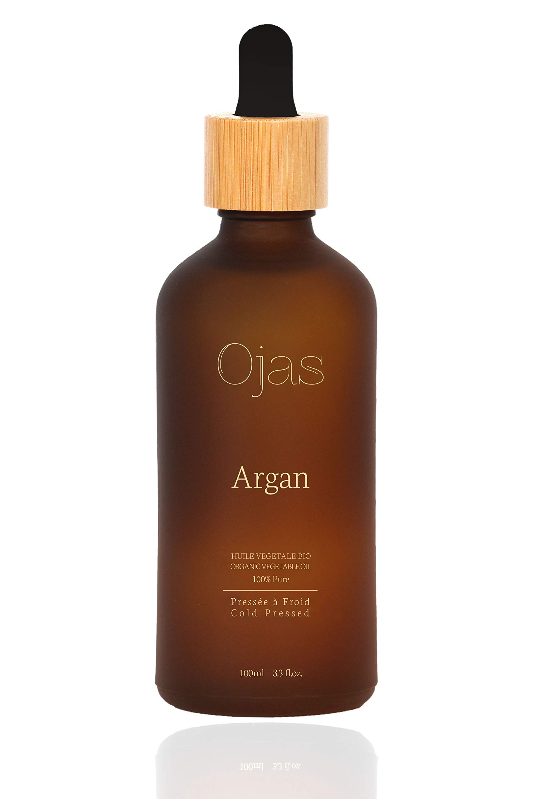 Ojas - Aceite de Argán Orgánico de Marruecos | 100% Puro, Virgin y Natural, Primera Presión en Frío - 100 ml