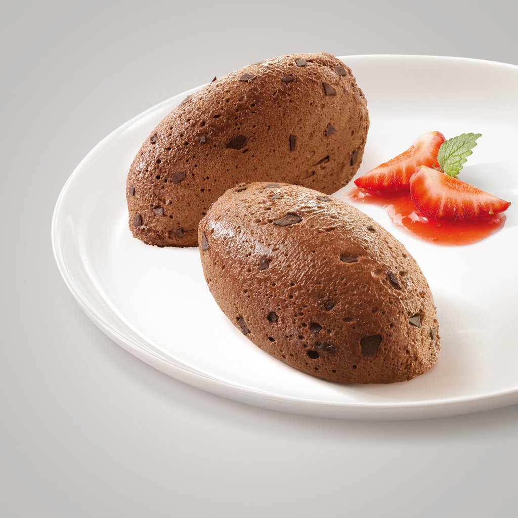Dr. Oetker Professional Mousse au Chocolat mit Schokoladenstückchen, Dessertpulver in 1 kg Packung