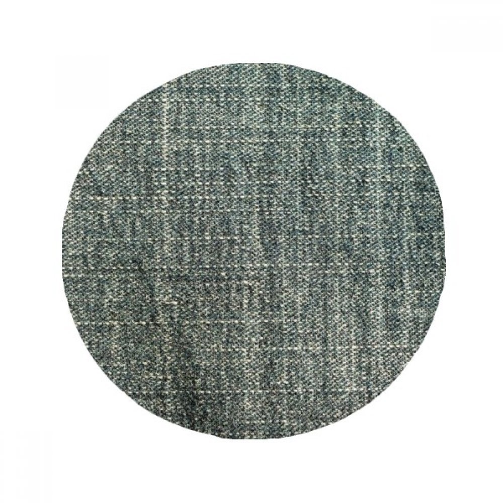 Tapis de sol rond jean denim anti-dérapant 60cm pour salle de bain et cuisine