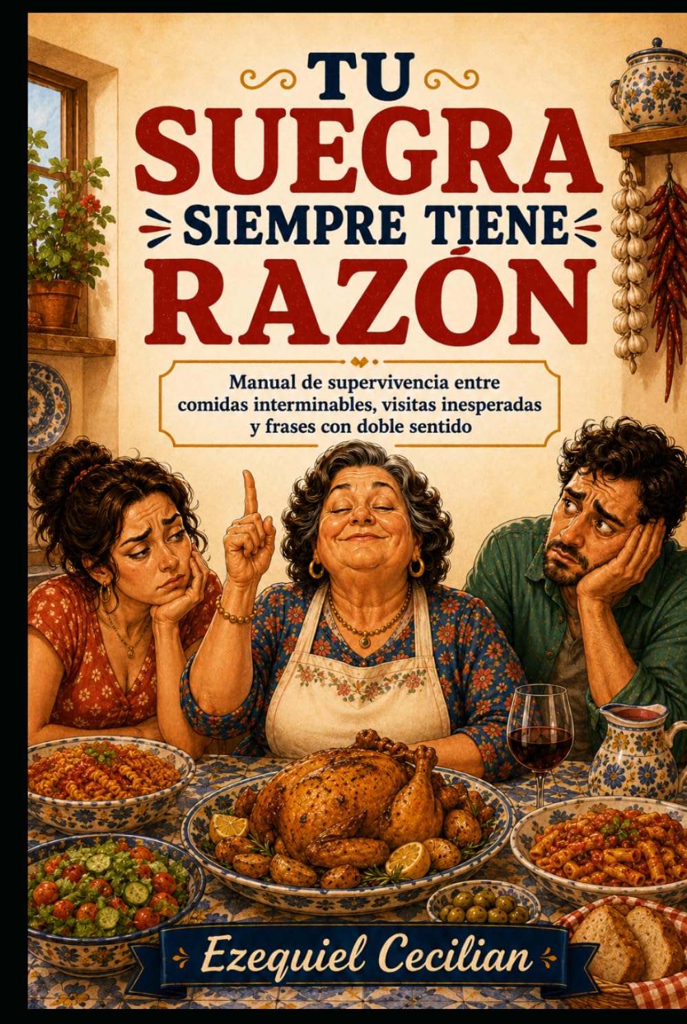 TU SUEGRA SIEMPRE TIENE RAZÓN: Manual de supervivencia entre comidas interminables, visitas inesperadas y frases con doble sentido