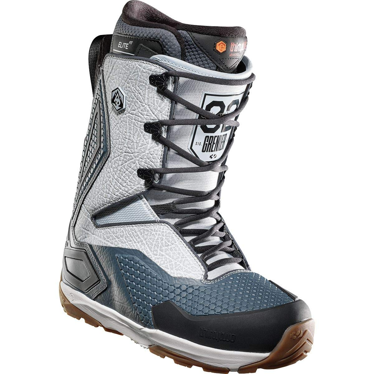 thirtytwo Tm-3 Grenier '18 Snowboard Boots, Grey/Black, 7.5