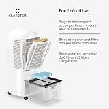 KLARSTEIN Air Cooler, Portable Evaporative Fan Cooler, 6L Tank, Remote & Timer, 320 m鲁/h, 360掳 Oscillation, Air Cooling Fan for Room & Bedroom, White - 5