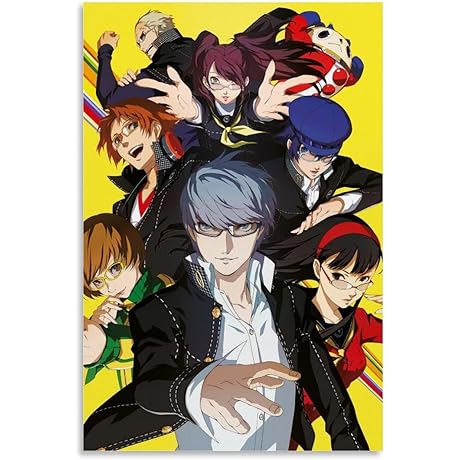 Persona 4 Golden Canvas Wall Art