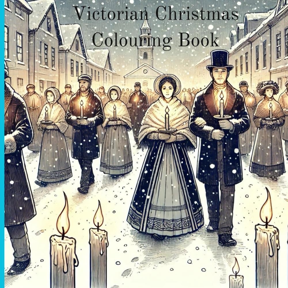 Victorian Christmas Colouring Book