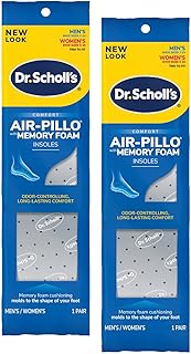 Dr. Scholls Air-Pillo Double Insoles Unisex (2 Pack)
