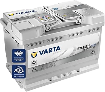 VARTA Silver Dynamic AGM Batterie A7 (E39) – Start-Stop und xEV