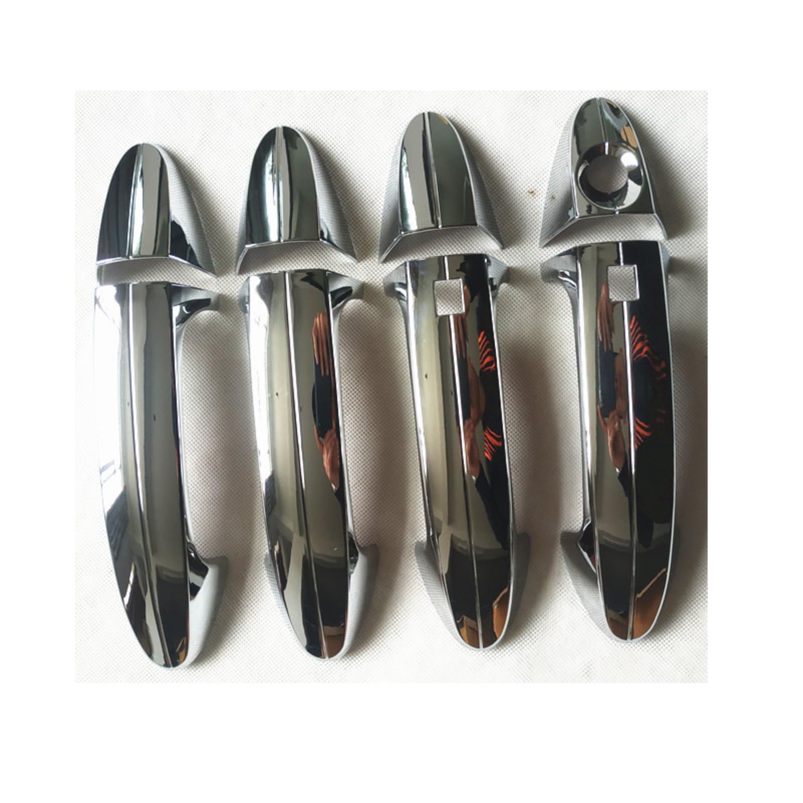 Garniture de poignée de porte chromée pour Ford Ecosport 2013-2021
