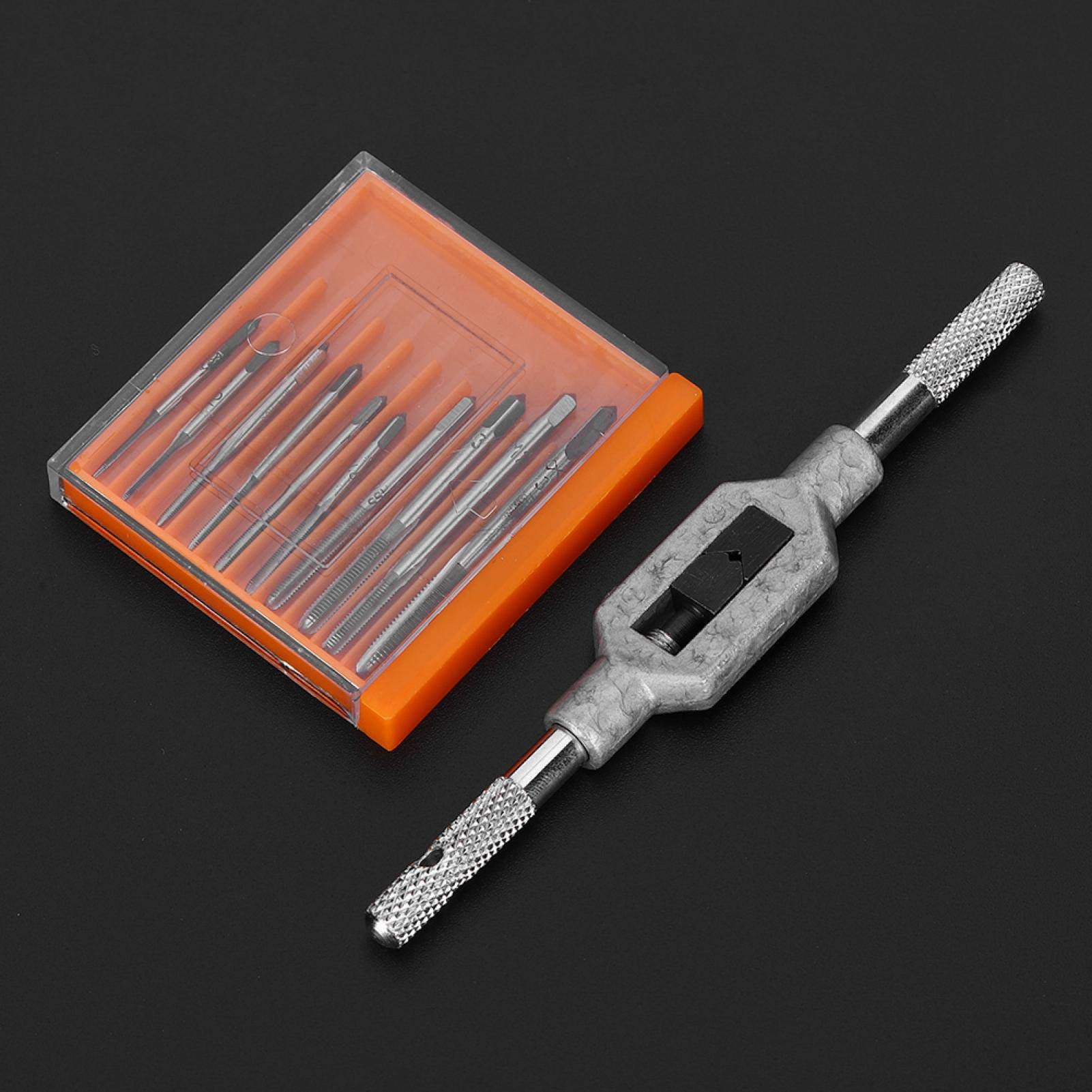 M1-M3.5 Mini maschi filettati per macchina (11 pezzi), mini set di rubinetti