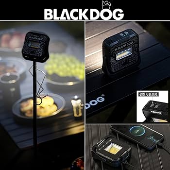 LEDランタン 赤と黒 ハンガー付き LEDランタン 赤と黒 ハンガー付き