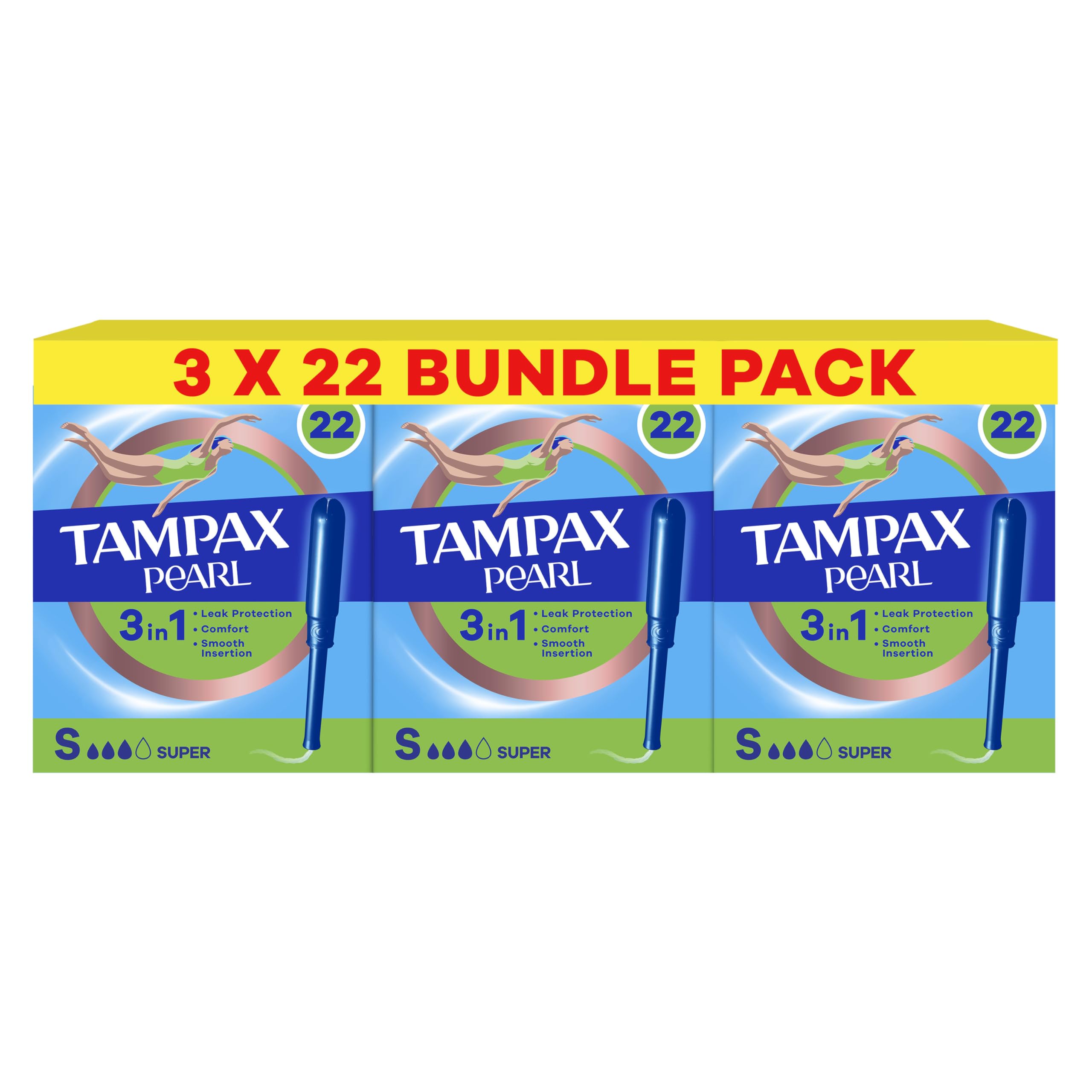 Tampax Pearl Super 3x22