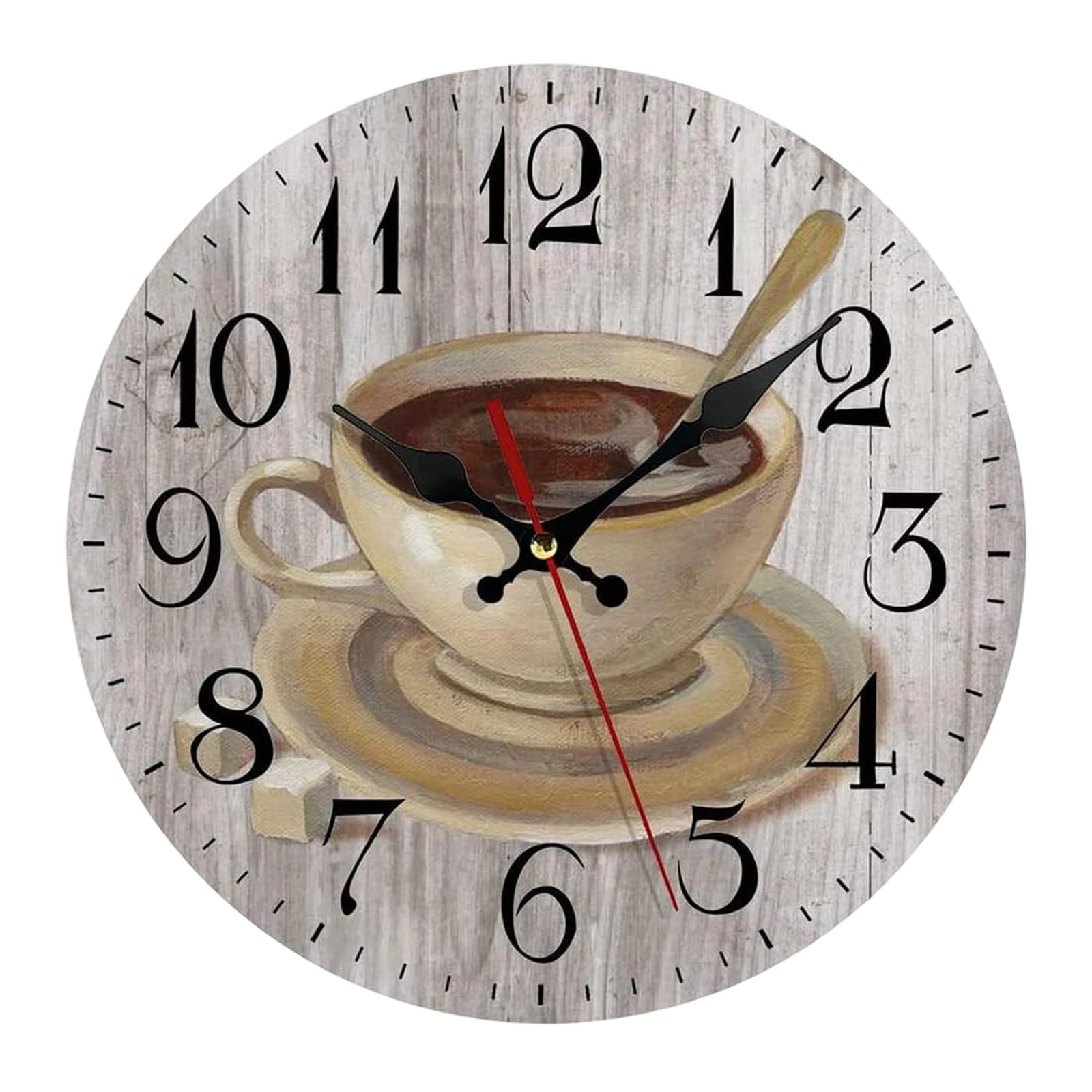 YROHGKPN Silents None-Ticking Clocks Decorative Clock Battery Operated Wall for Living Room Kitchen Home Decors for Bathroom Kitchen Living Room
