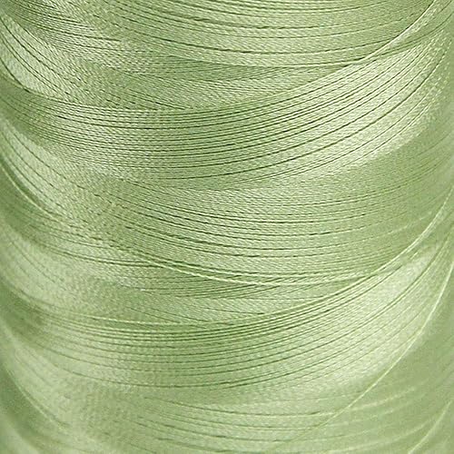 Miniatura 8 de Elvis 120D2 - Hilo de bordar luminoso, carrete de 3280 yardas, color verde Sweetleaf