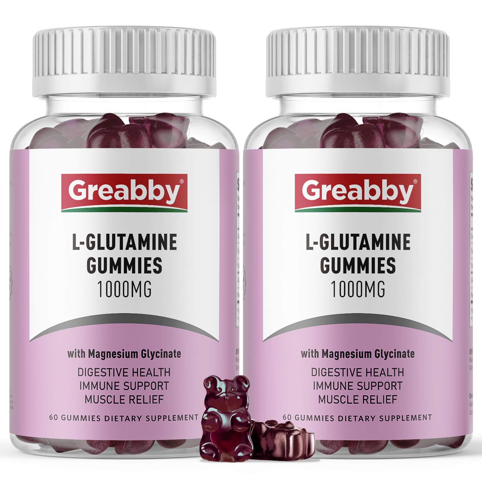 L Glutamine 1000mg Gummies, 120 Count