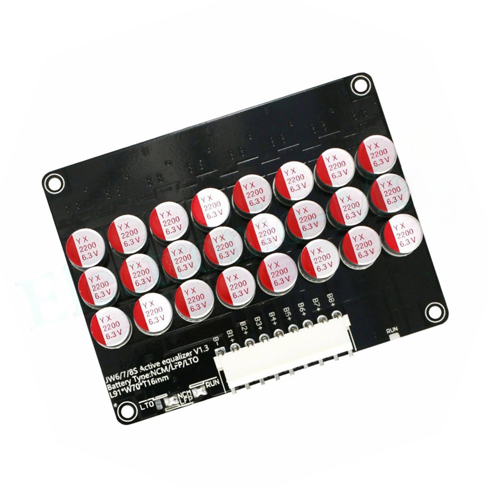 2X Equalizzatore Bilanciatore 5A 6-8S Lifepo4/LTO/Lipo Batteria Condensatore di Energia 6-8S NCM LFP LTO