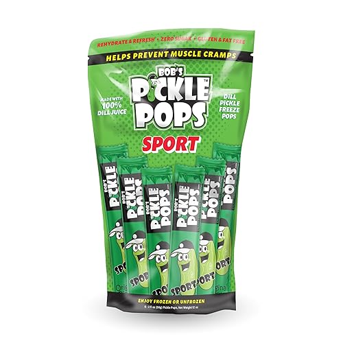 Vista 12 de Bob's Pickle Pops - Paletas de hielo originales con sabor a jugo de eneldo - Paletas de congelación preentrenamiento - Alivio de calambres