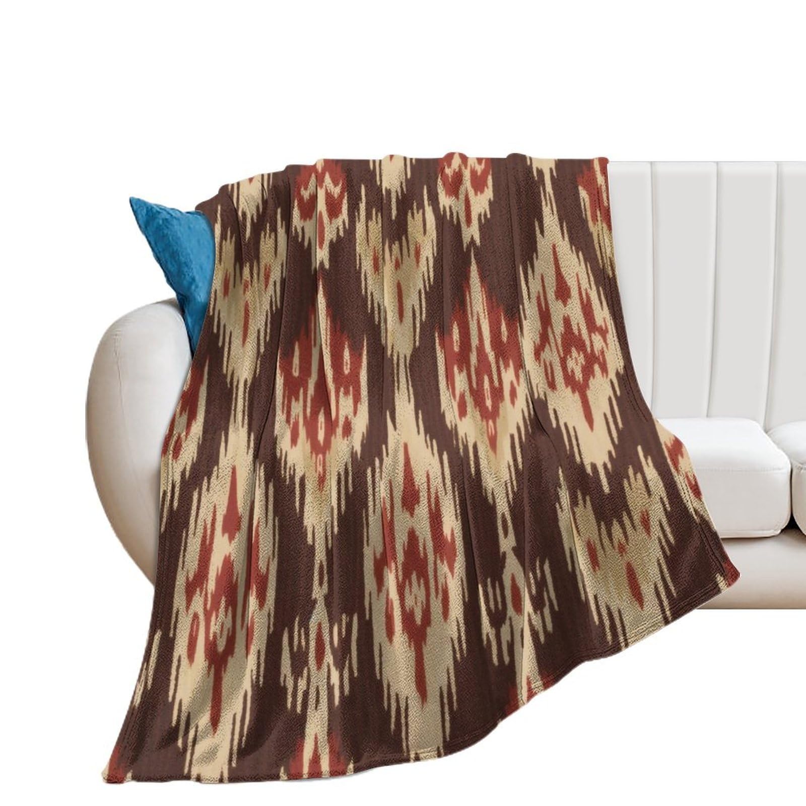 Couverture flanelle super douce contre le froid du canapé au lit