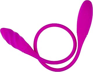 Snaky Vibe Vibrador Duplo Para Casal, Pretty Love, Violeta
