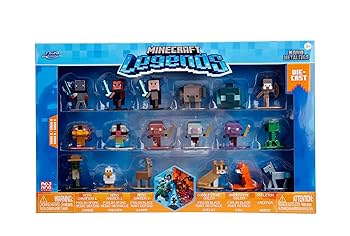（送料無料）Jada Toys マインクラフト Amazon.com: Jada Toys - Minecraft 4-Pack Collectible Figures