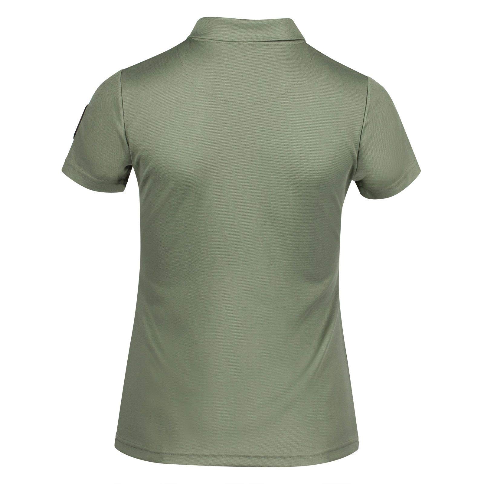 HORZE Camiseta Polo de Manga Corta Funcional para Mujer Denise